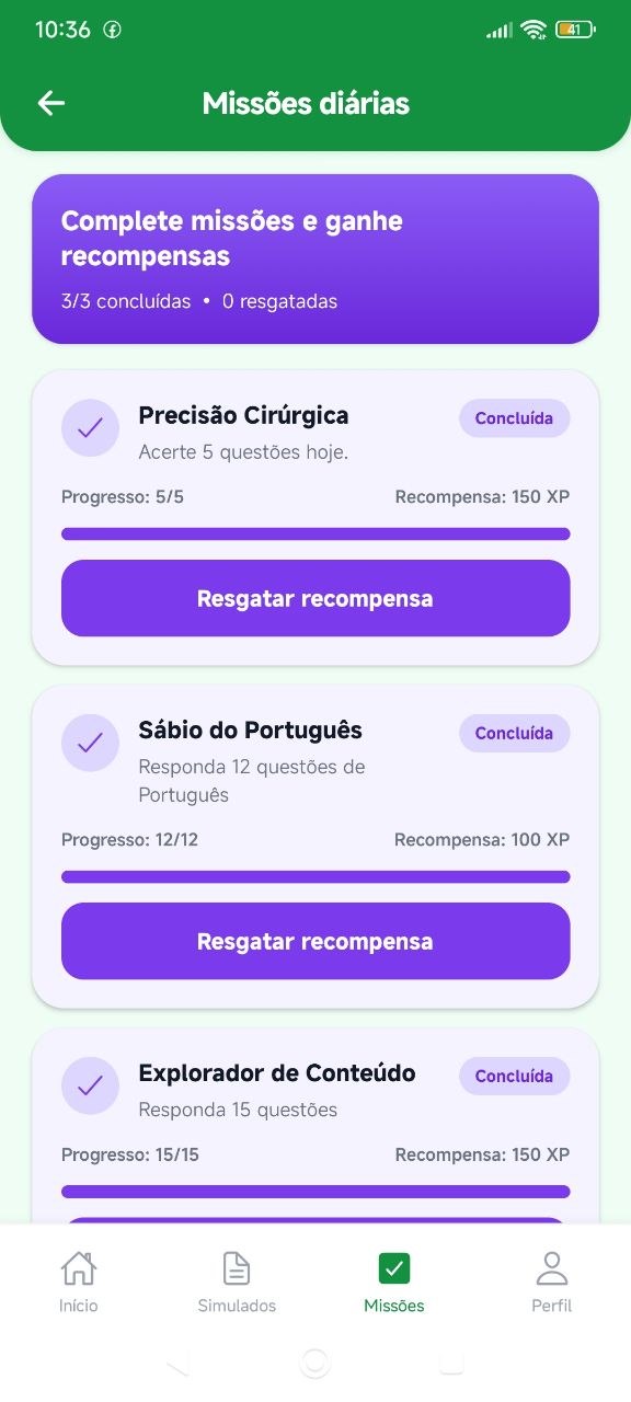 App Missões